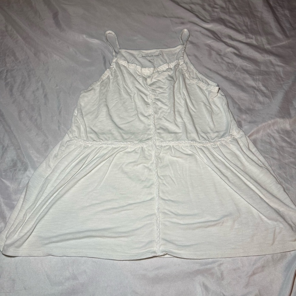 American‎ Eagle Outfitters Cream Camisole Top
